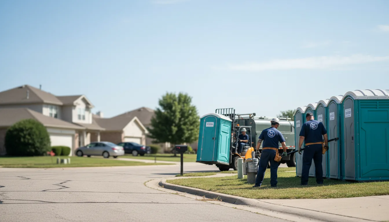 Porta Potty Rental in Amherst, TX near me